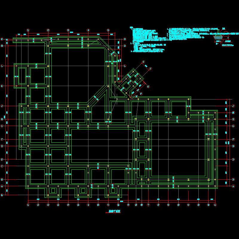 s-09基础平面图.dwg