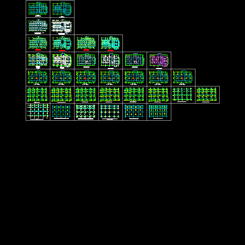 地下室 结构计算图形文件.dwg