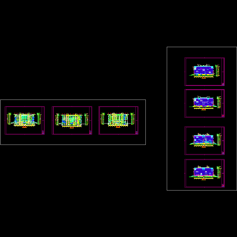 东,西,南,北,立,剖面图16.dwg