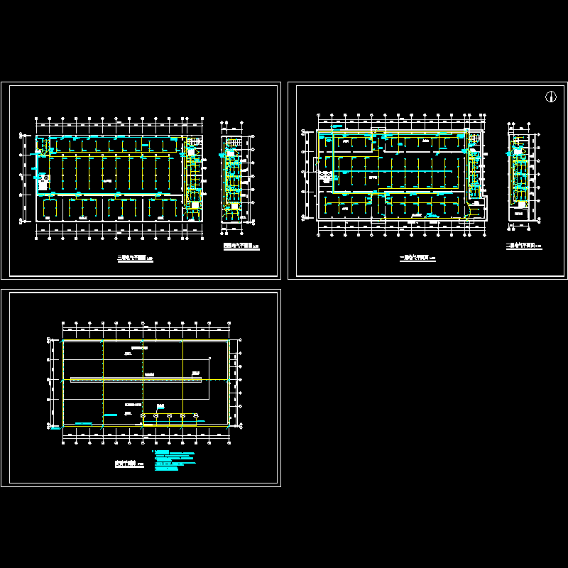 车间强电CAD图纸(dwg)