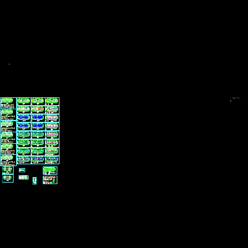 11层框支剪力墙住宅结构CAD施工图纸(dwg)(二级结构安全)