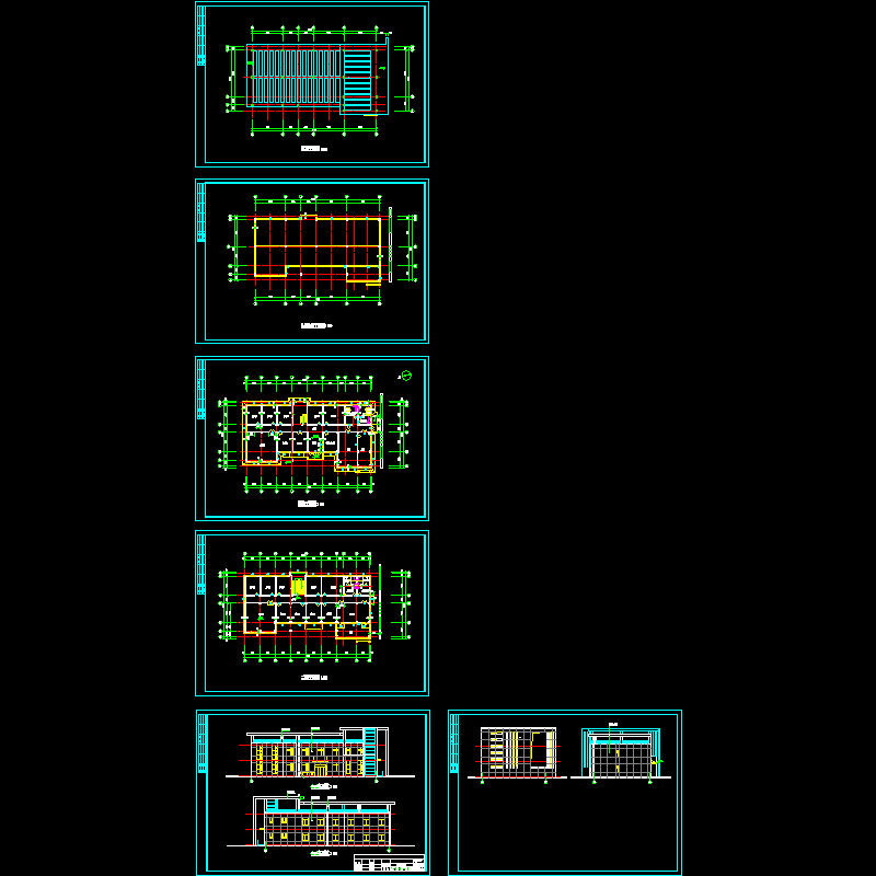 301综合楼建筑施工图.dwg