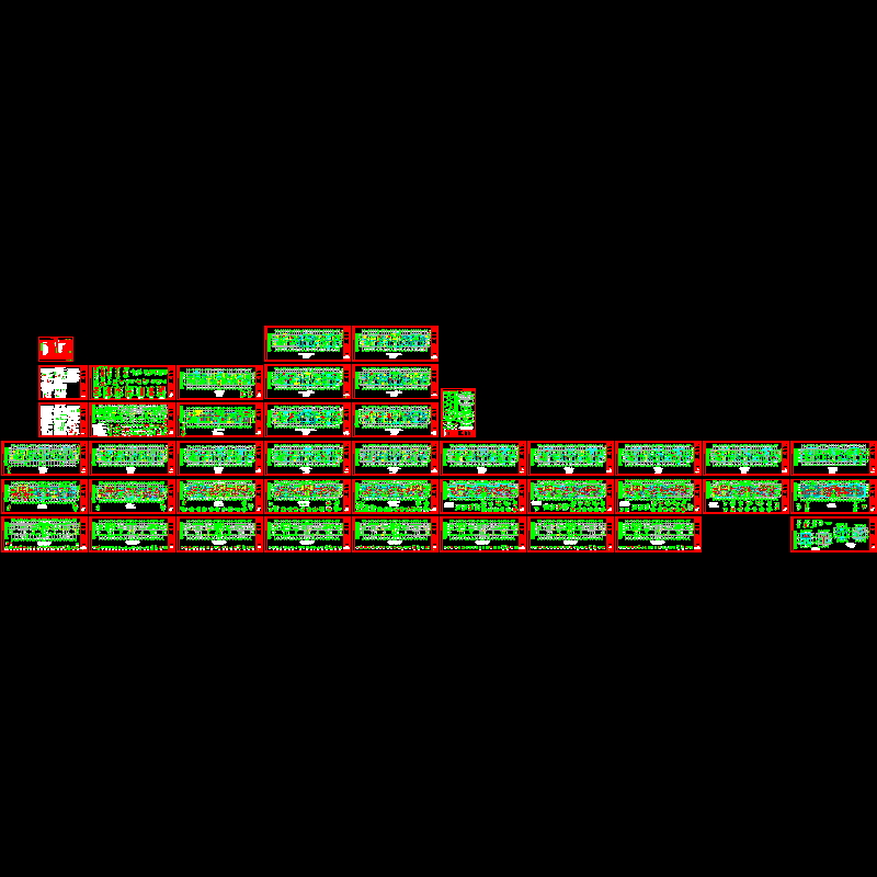 33层框架剪力墙住宅结构CAD施工图纸(dwg)(6度抗震)(二级结构安全)