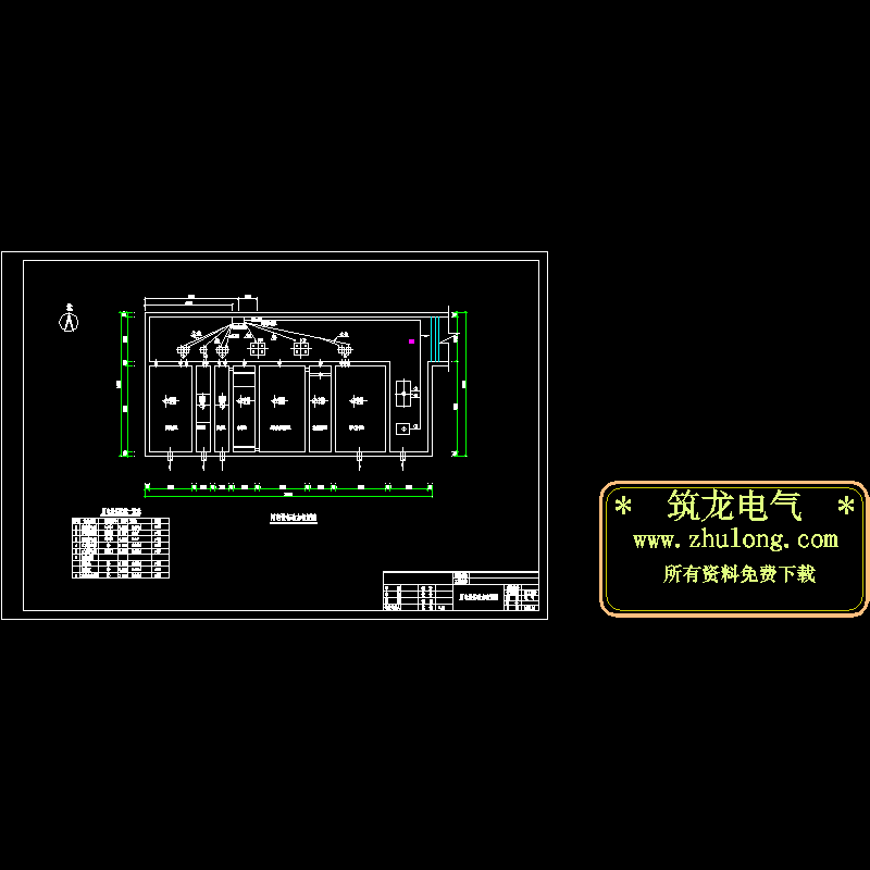 电气条件图动力布线.dwg