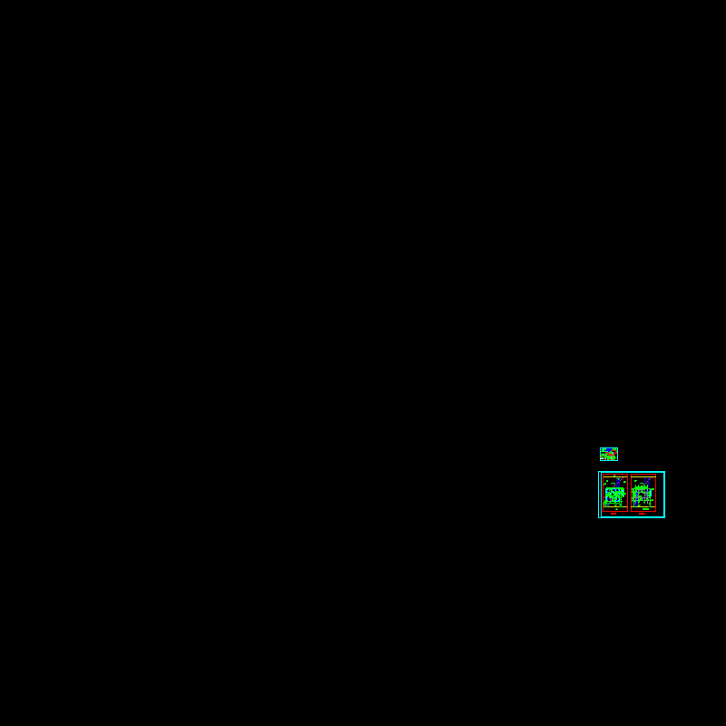 水帘亭施工CAD详大样图(dwg)