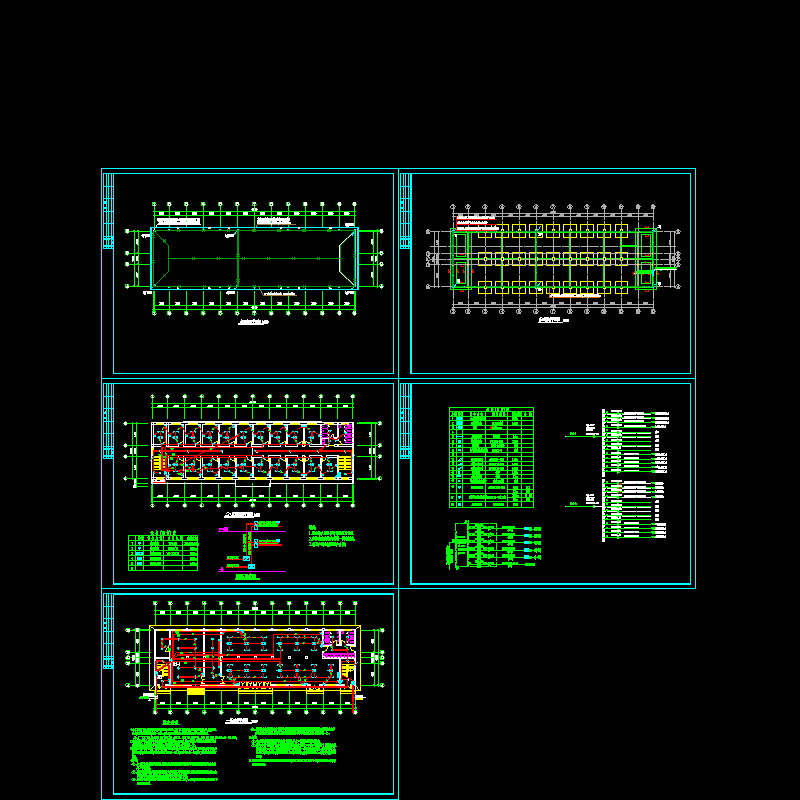 服装厂电CAD图纸(dwg)