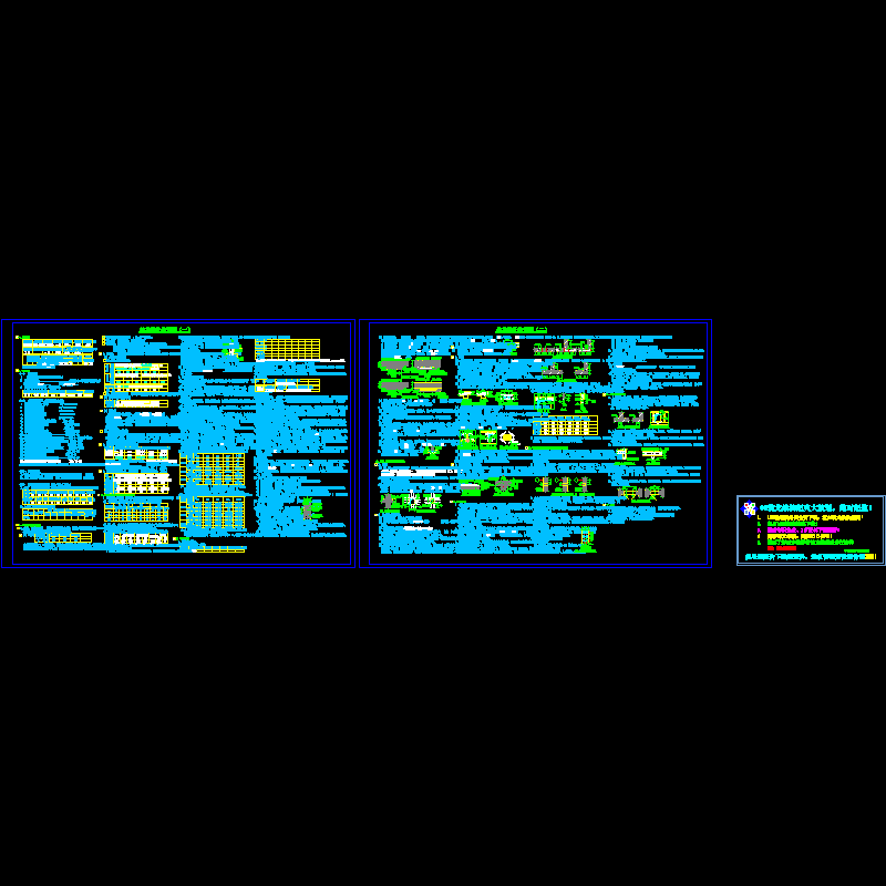 高层（框剪、纯剪）说明及CAD图纸块、大样(结构设计)(dwg)