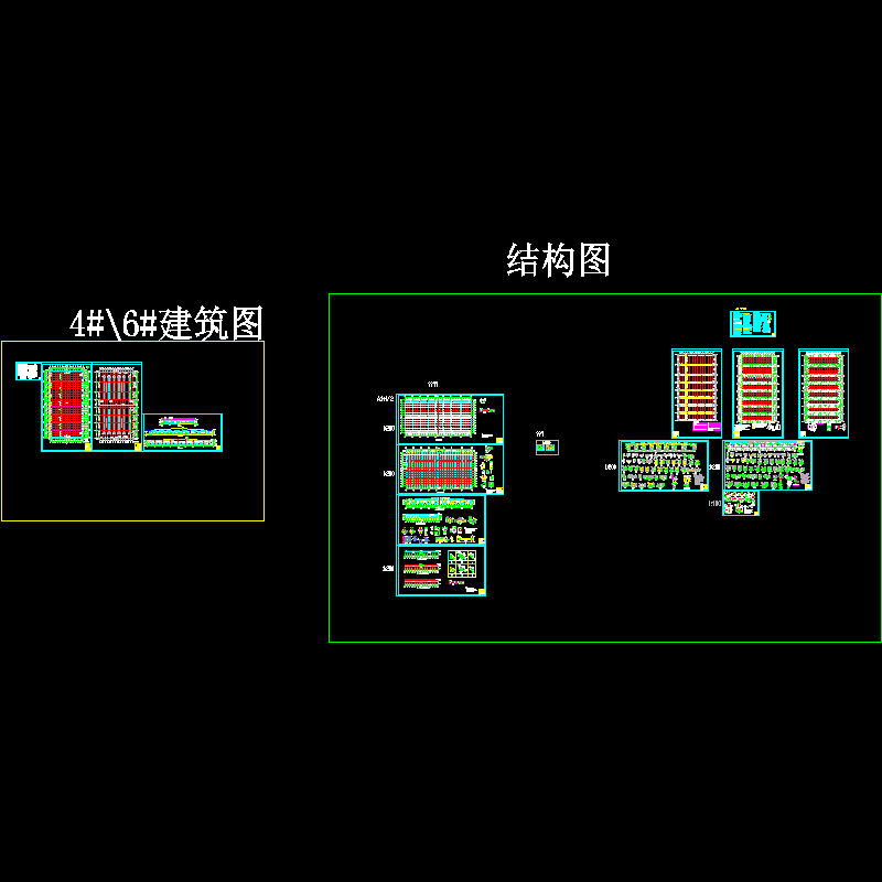 单层厂房建筑施工图 - 1