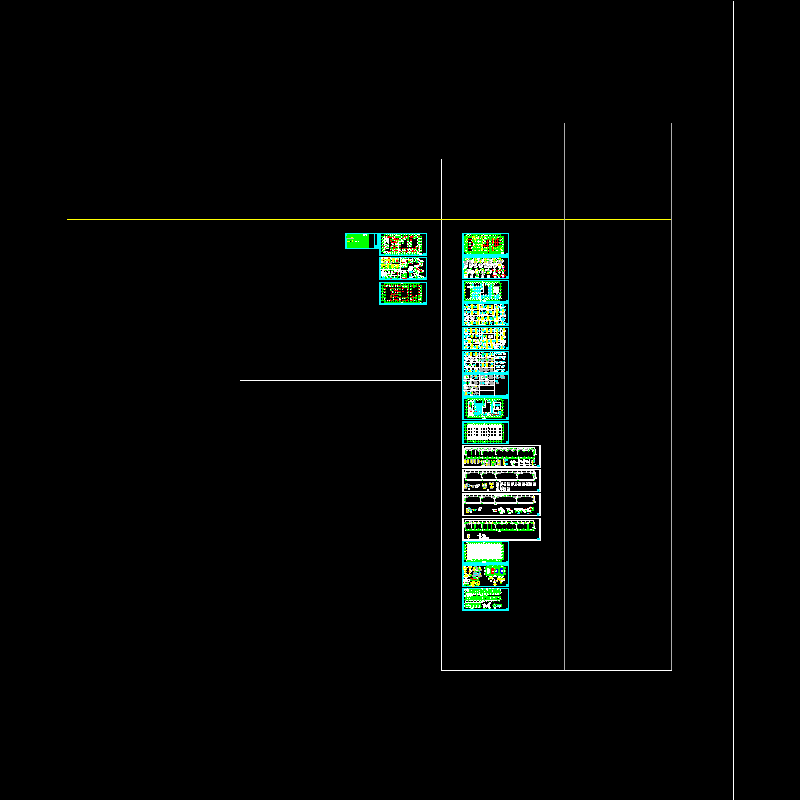 2层汽车4S店结构CAD施工大样图(dwg)(8度抗震)(丙级独立基础)