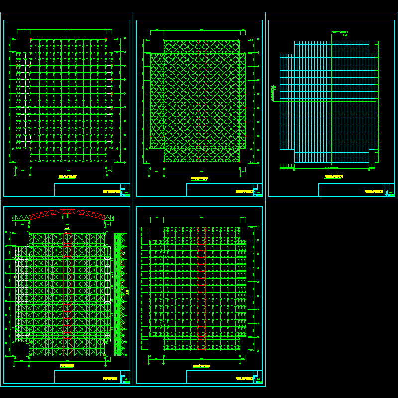 网架布置图.dwg