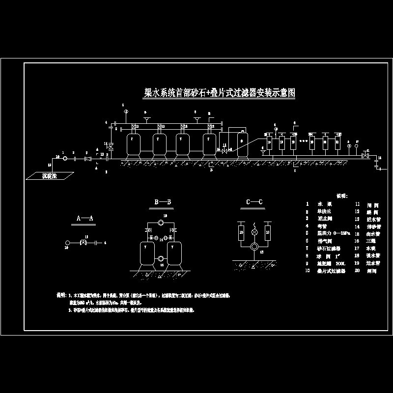 首部砂石过滤器.dwg