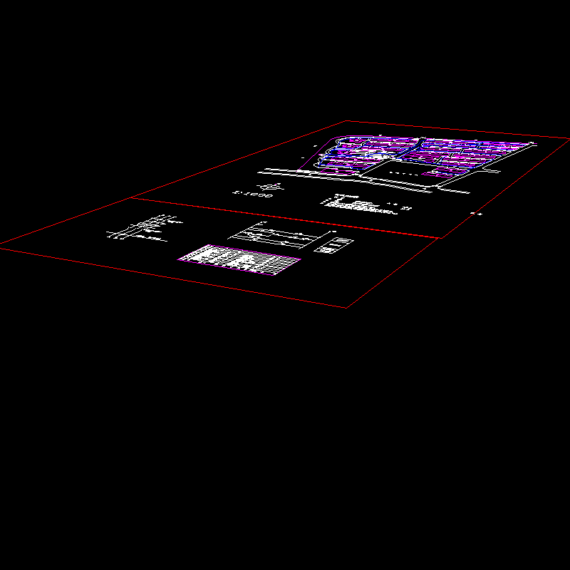 小区照明CAD施工图纸(dwg)