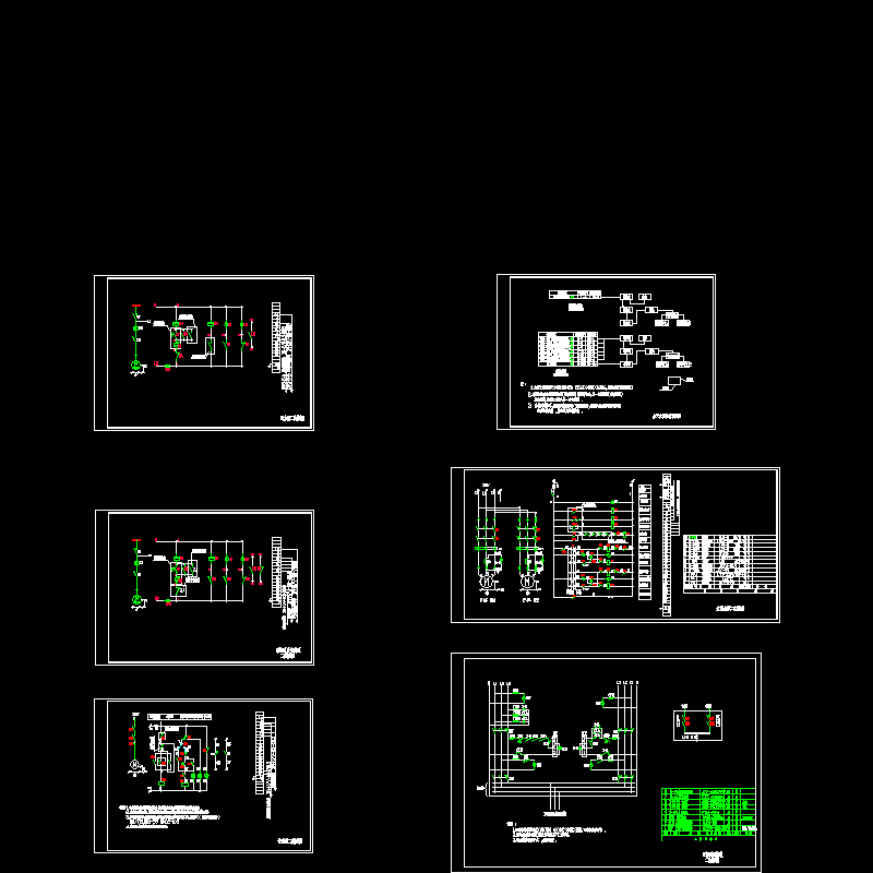 住宅楼消防二次CAD图纸(dwg)