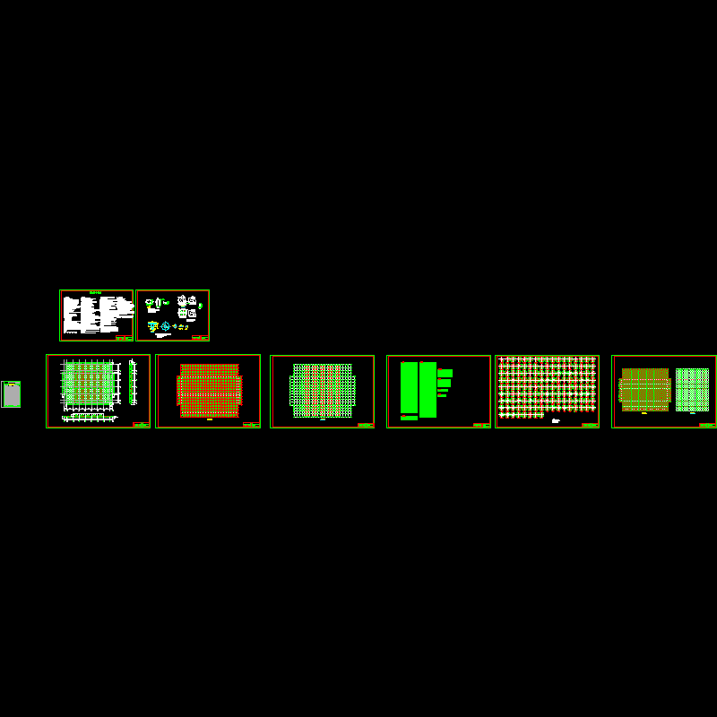 体育馆网架方案详图.dwg