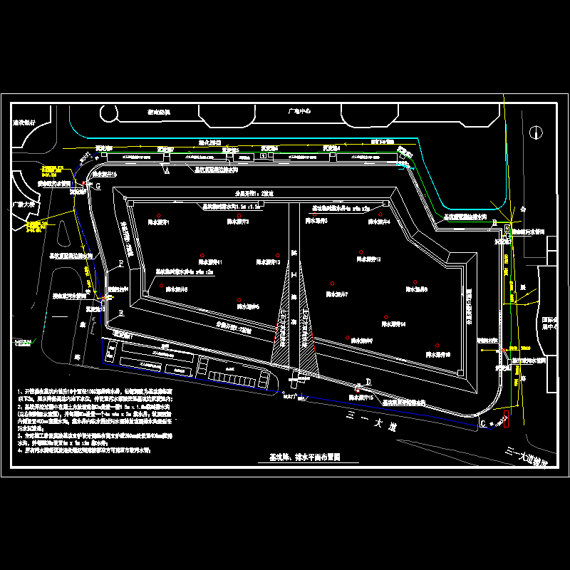 降排水布置图1014.dwg