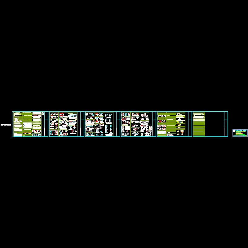 [CAD图]剪力墙结构说明(dwg)