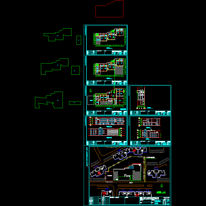 建筑施工图效果图 - 1