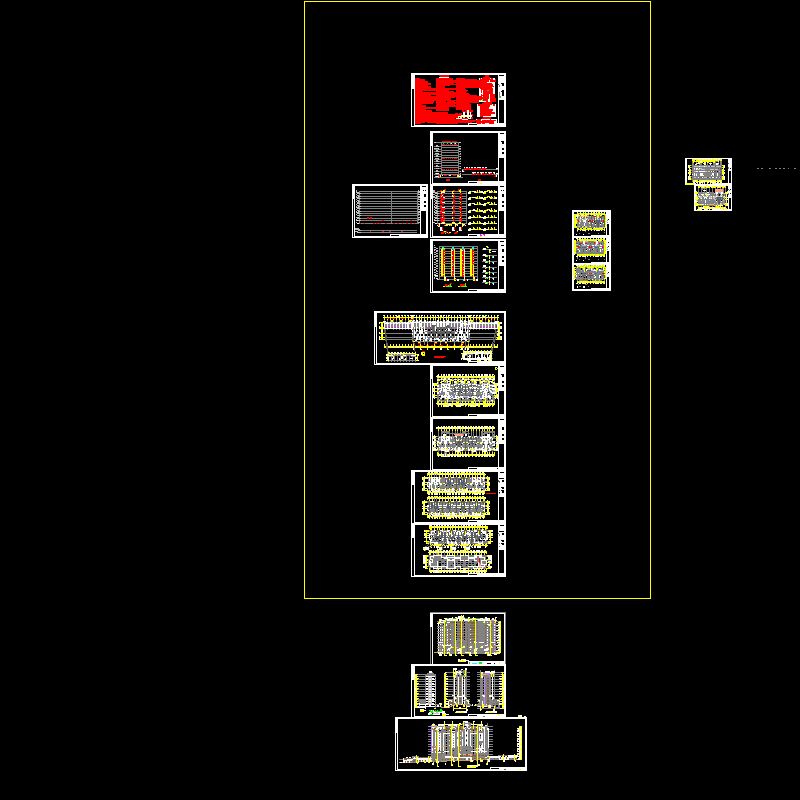 12层住宅楼给排水CAD施工图纸(dwg)