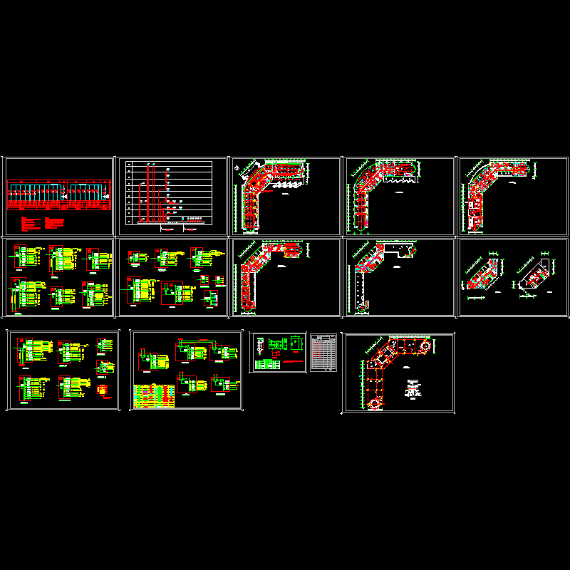 交通大厦CAD图纸(dwg)