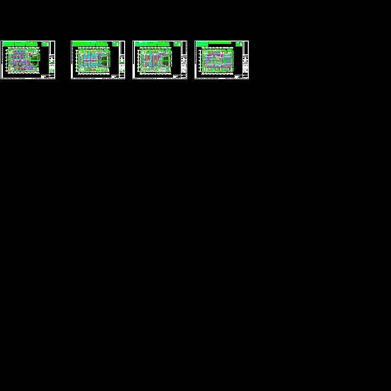 盐图 装修空调平面4~7f.dwg