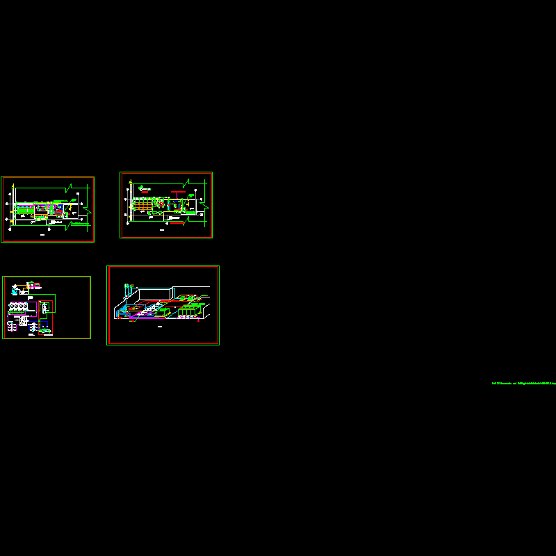 某体育中心空调机房施工图_recover.dwg