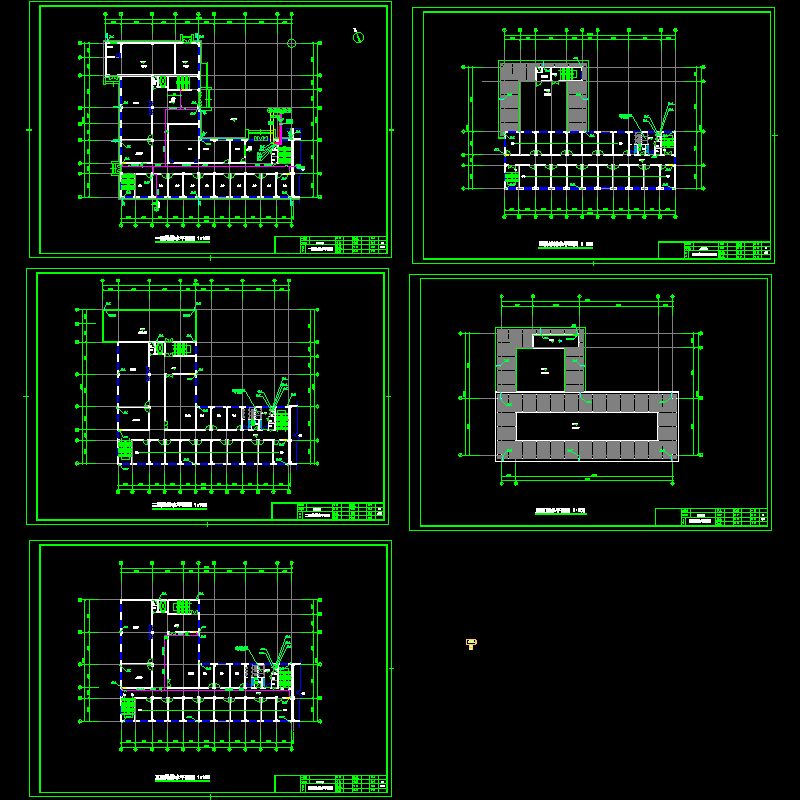 后勤服务楼给排水平面图.dwg