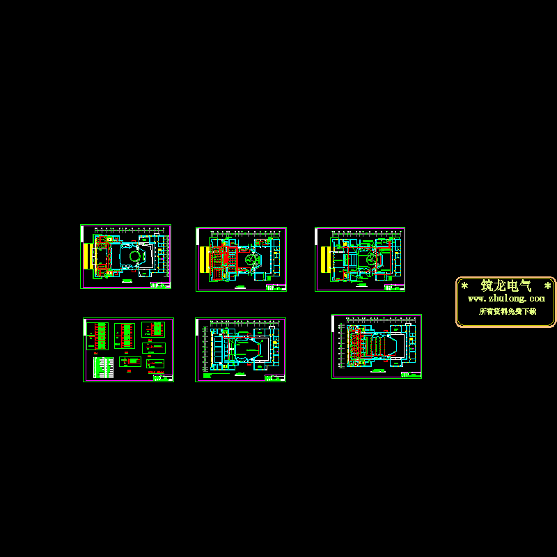 娱乐城照明CAD图纸(dwg)