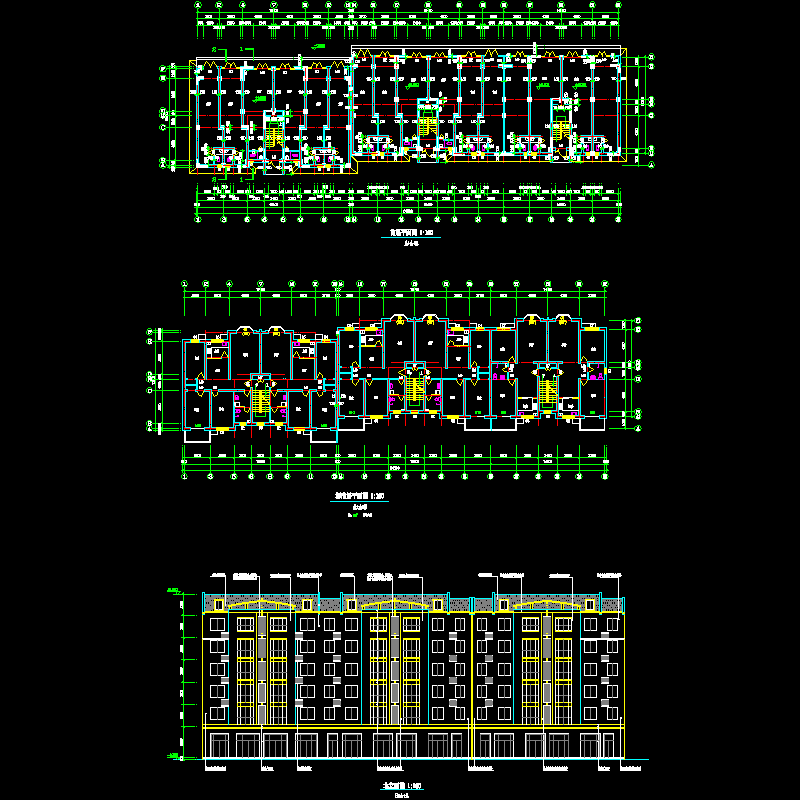 底框建筑平面.dwg