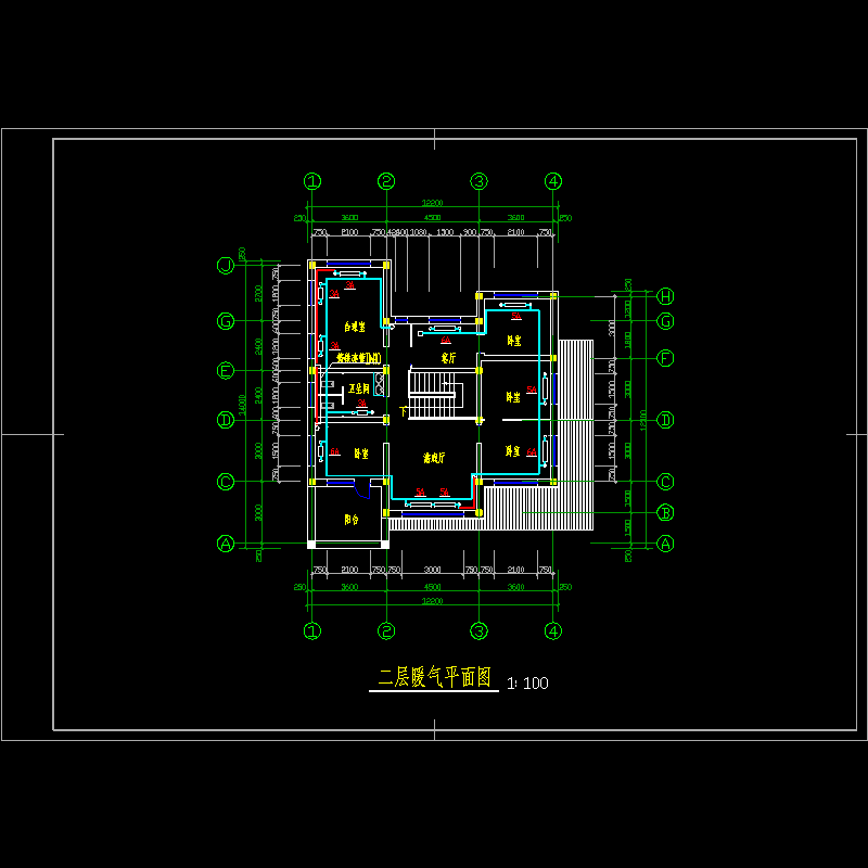 二层暖气平面图.dwg