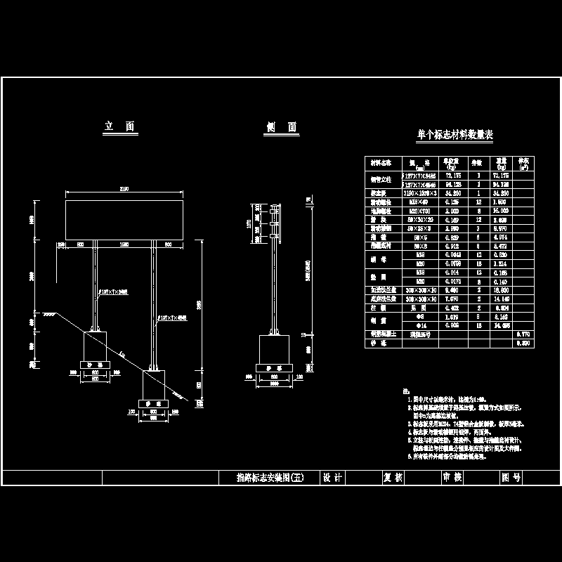 指路标志安装图(319).dwg