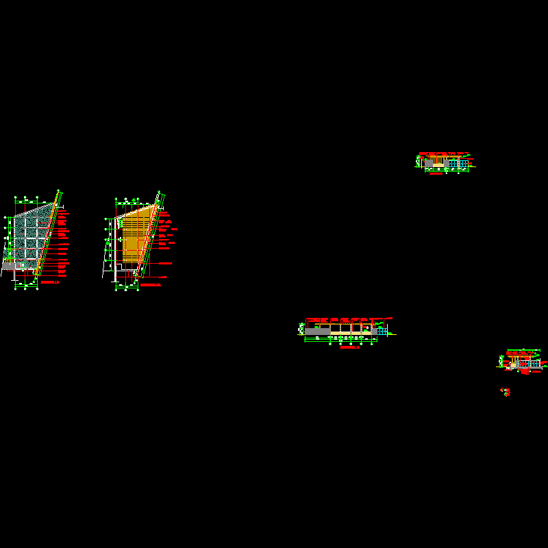 园施-11.12.13.14楔形廊架.dwg