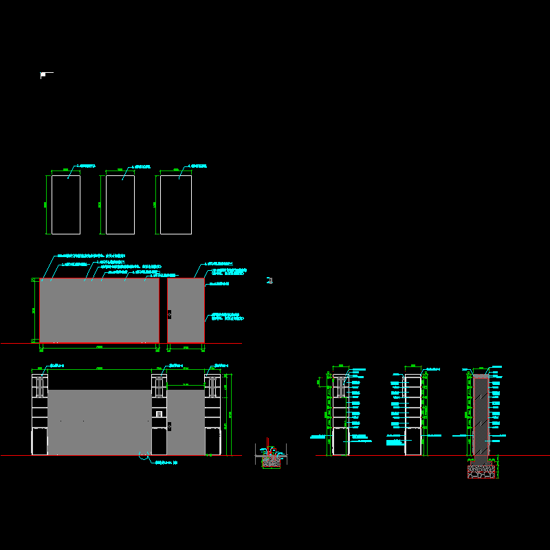 ld-12 13 14大门入口详图.dwg