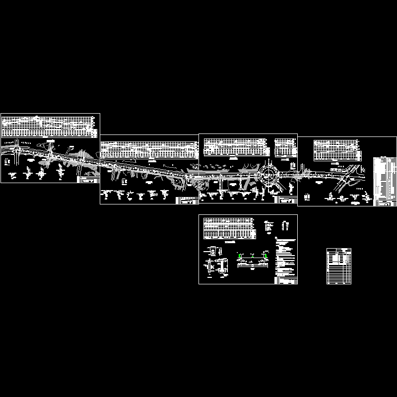 市政给水管道设计图 - 1