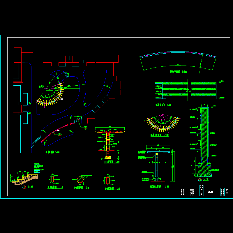 场地d详图-景墙.dwg