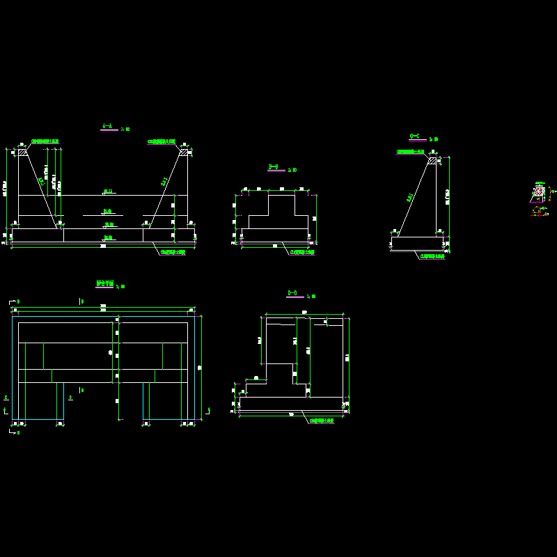 s-07桥台般构造图.dwg