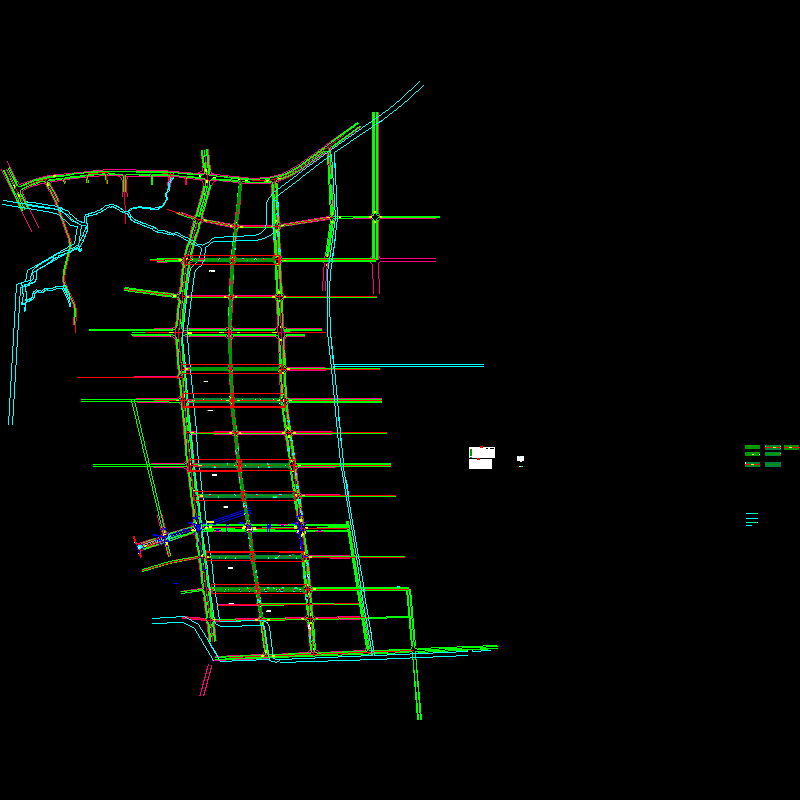 道路网路线平面图13.8.13.dwg