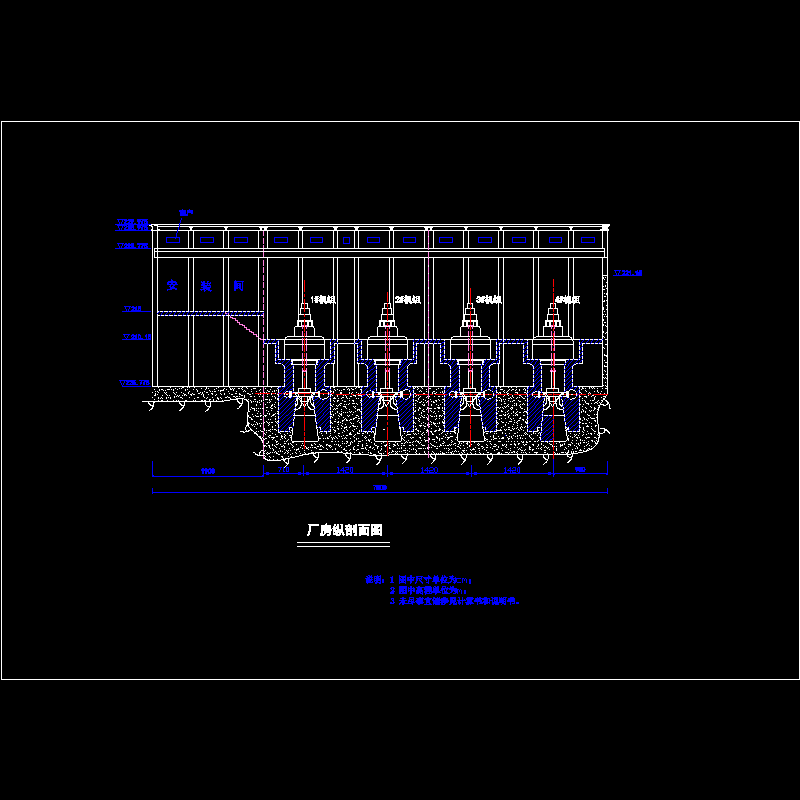 厂房纵剖面图.dwg