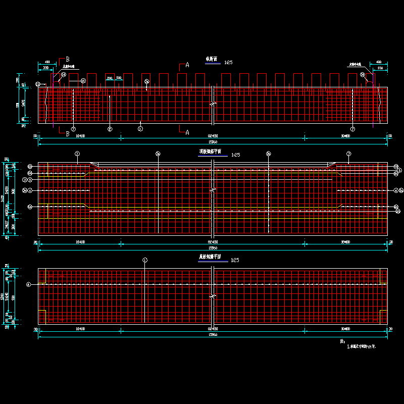 20 边板普通钢筋构造图（一）（c=380 α=0°）.dwg