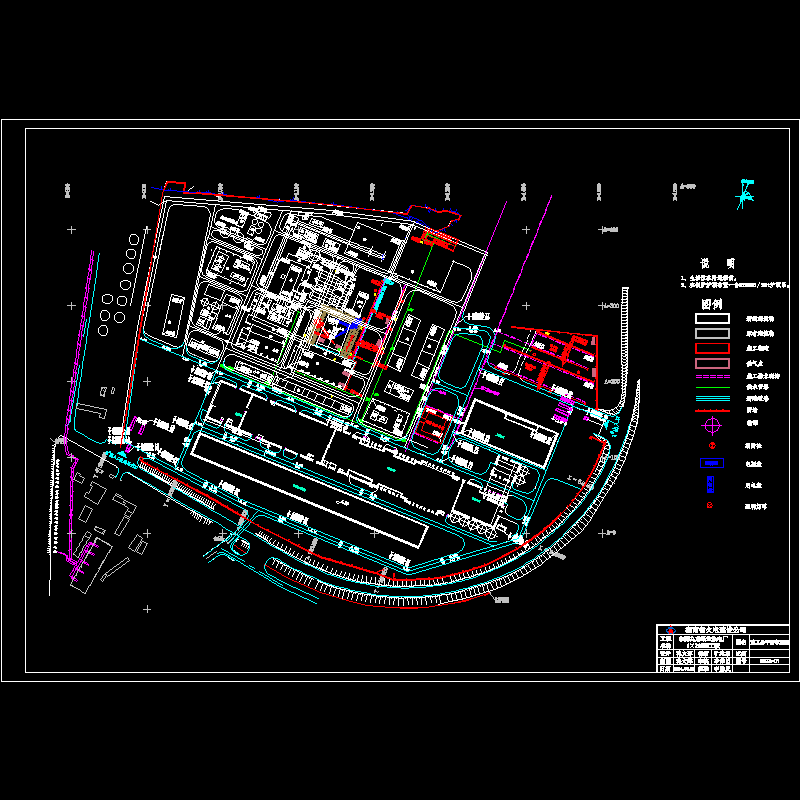 dgzs-01 施工总平面布置图（东莞）a1、a2标准图框（模型版）.dwg