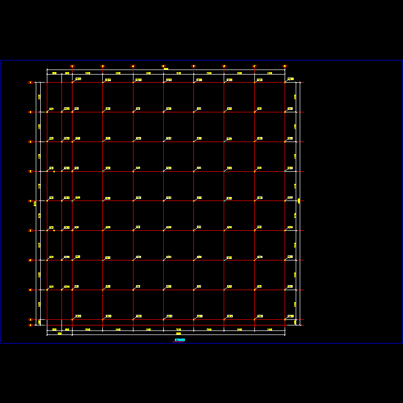 dwg2600-sd-bz-002 (柱平面布置图).dwg