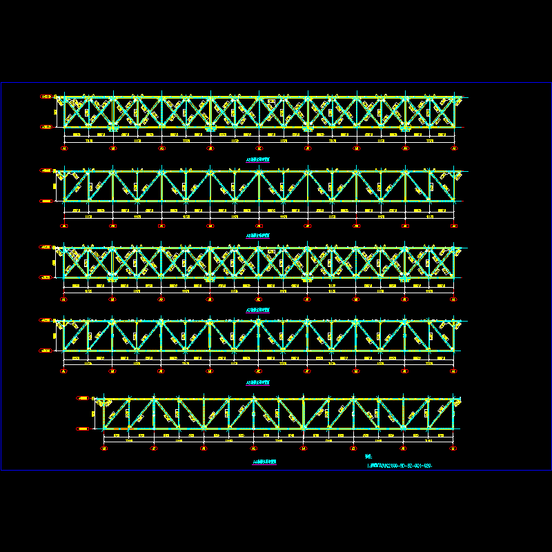 dwg2600-sd-bz-006(撑立面布置图2).dwg