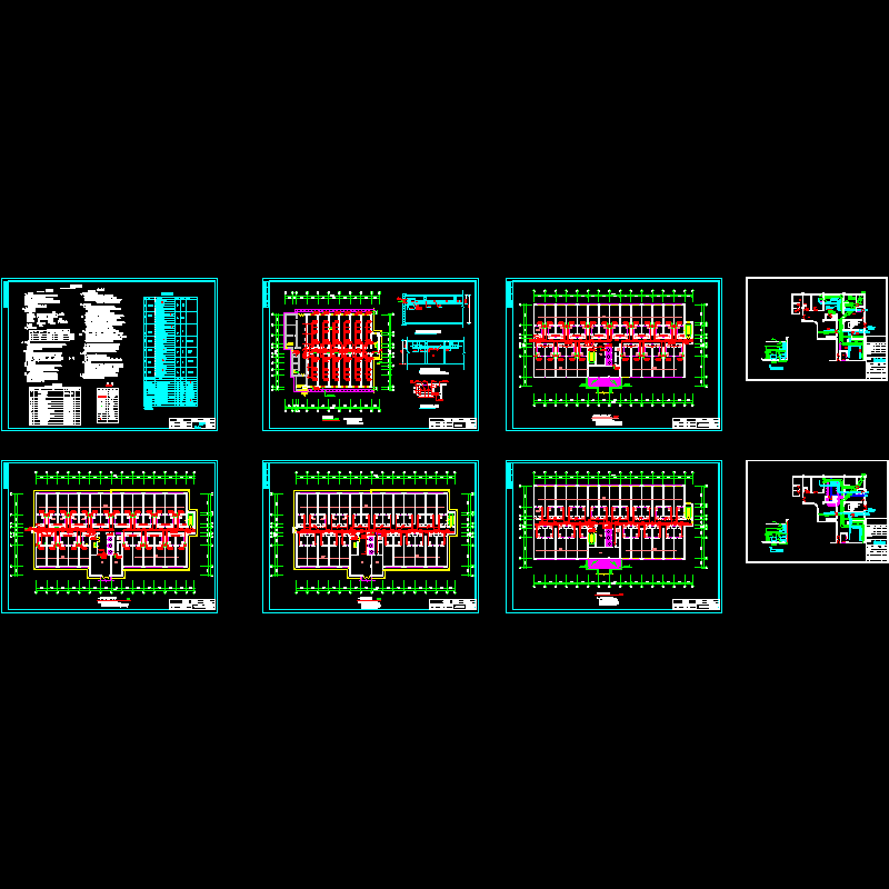 集团山庄空调设计CAD施工图纸.dwg