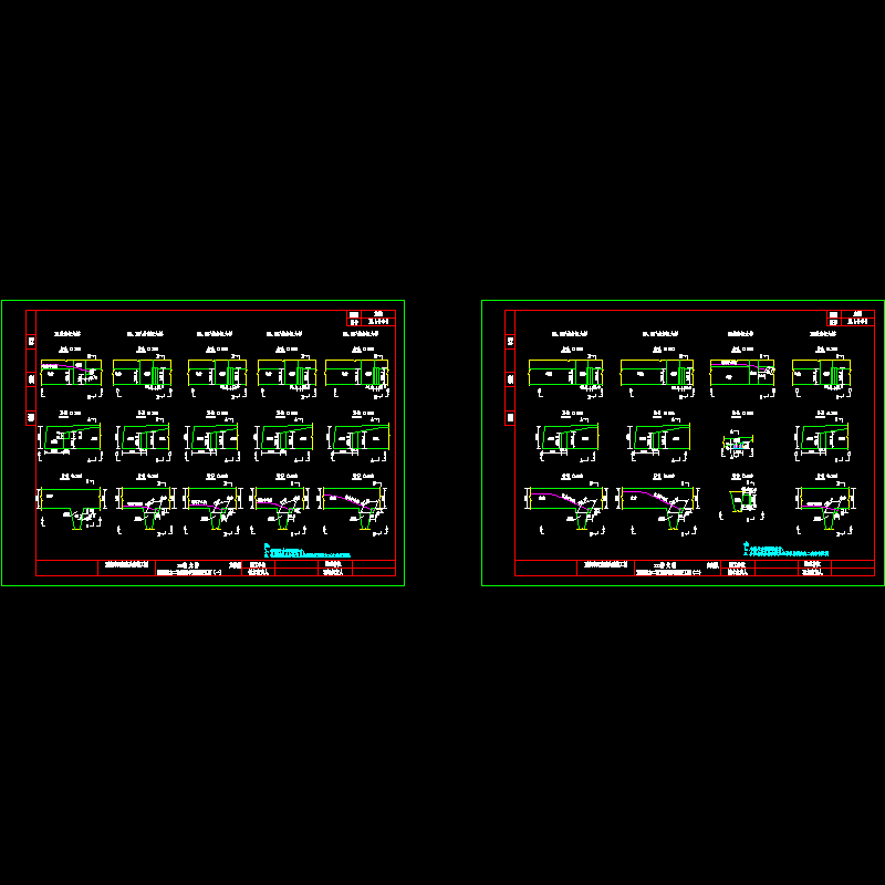 008主梁纵向预应力齿板及槽口构造竣工图.dwg