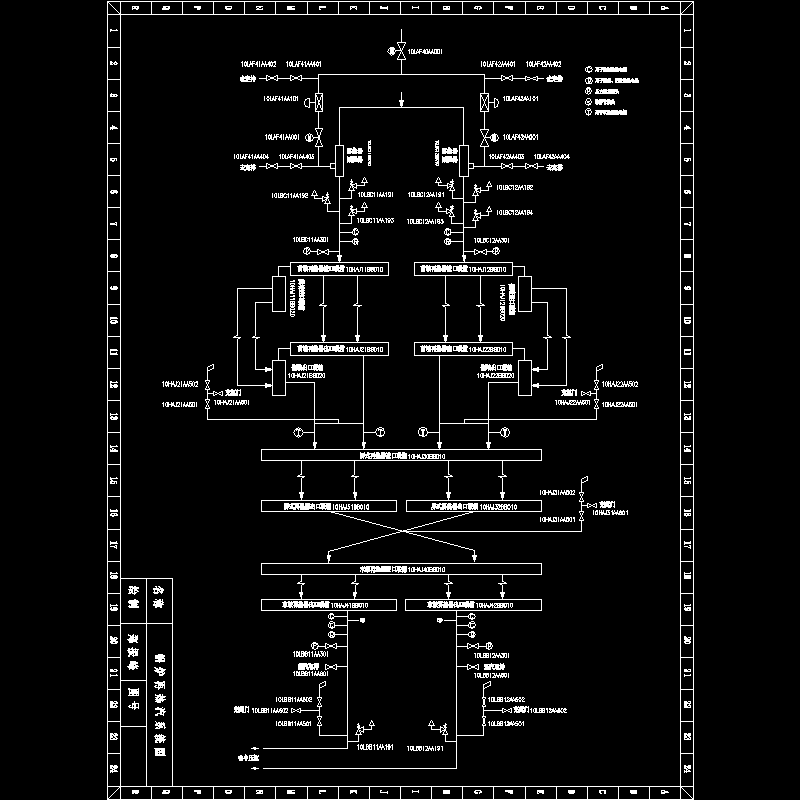 锅炉再热汽系统图.dwg