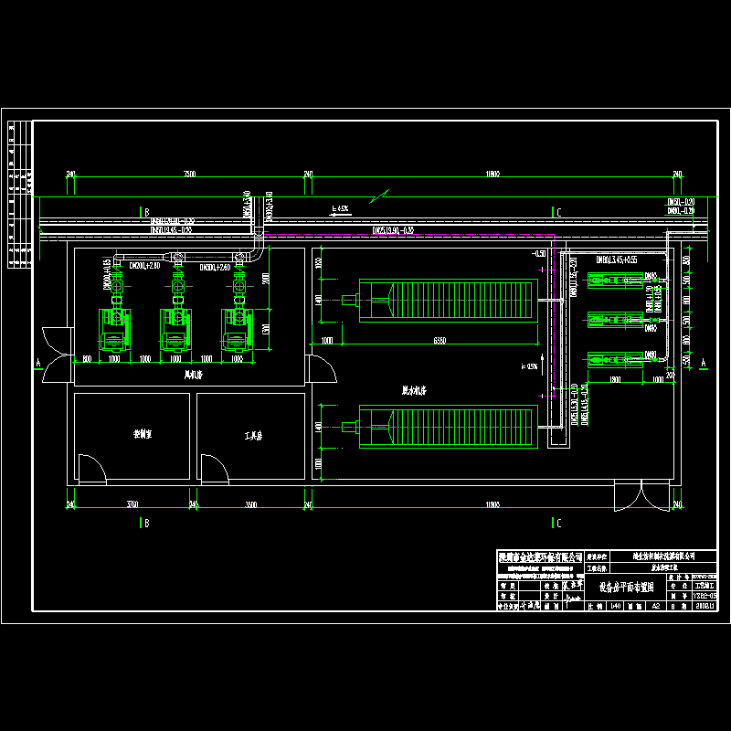 s05)设备房平面布置图.dwg