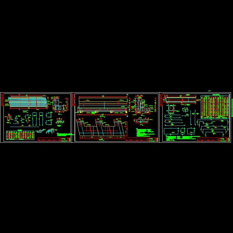 滨水东1桥台钢筋图.dwg