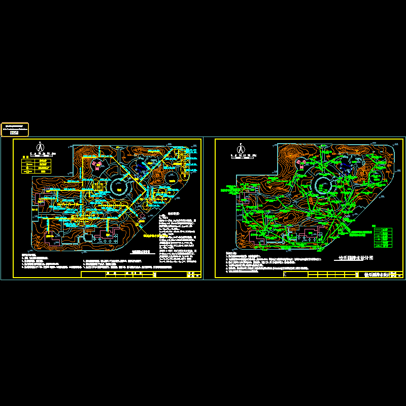 水景给排水施工图 - 1