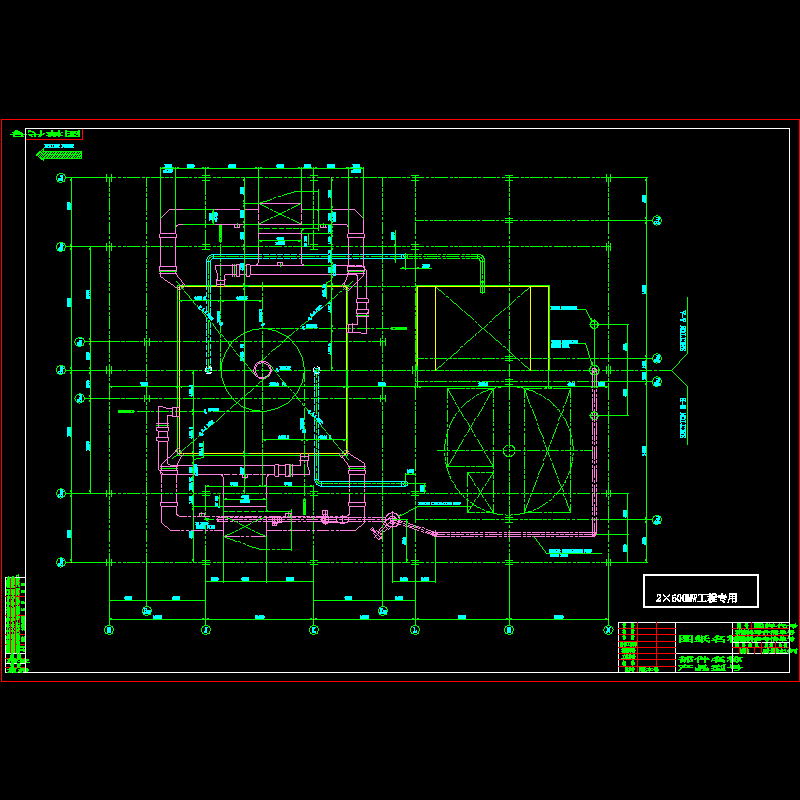 锅炉总图－水平图01.dwg