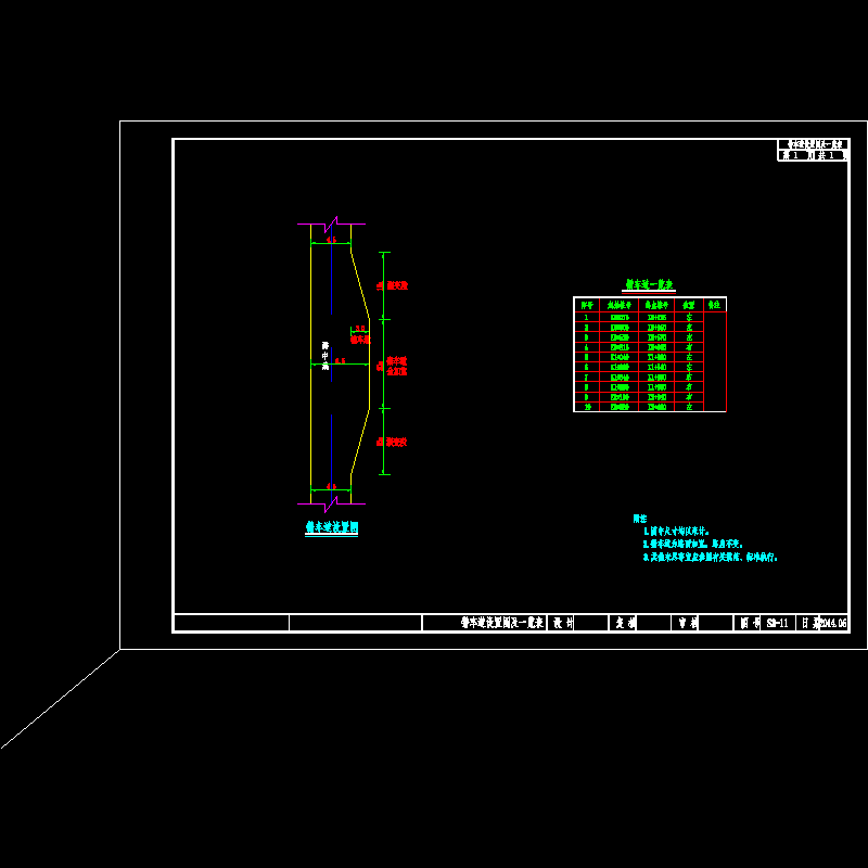 s3-11错车道设置图及一览表.dwg