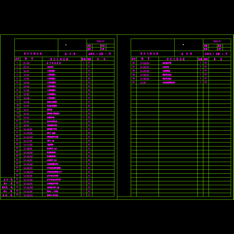 目录.dwg